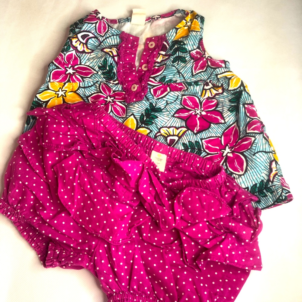 Tucker + Tate Flouncy Floral Short Set